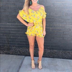 NEW! Floral Romper